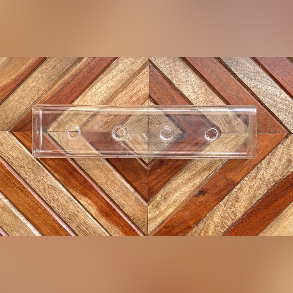 Clear Glass Propagation Holder